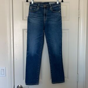 AG THE ISABELLE HIGH RISE STRAIGHT JEANS